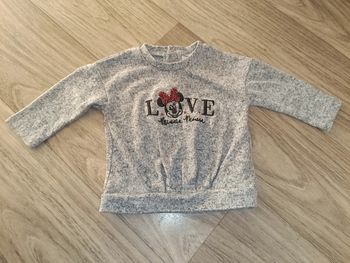 Pull bébé fille minnie