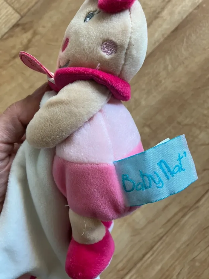 Doudou lapin neuf Baby Nat - photo numéro 3