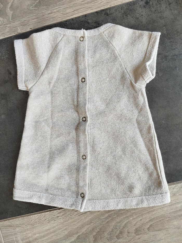 Robe à manches courtes bébé fille 6 mois - photo numéro 3