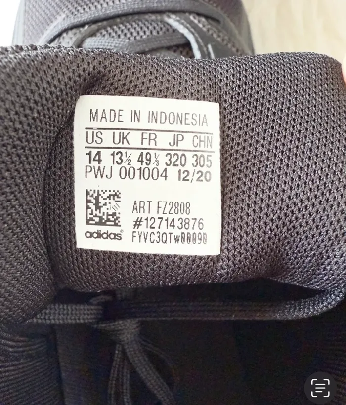 Adidas – Taille 49 1/3 – Noir / All black – Neuf avec étiquette - photo numéro 14