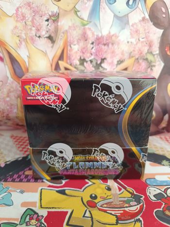 🔥 Pokémon – Display 36 Boosters MEGA-ÉVOLUTION ME02 – Flammes Fantasmagoriques