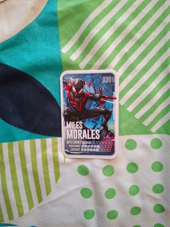 Carte Marvel pars en mission 030