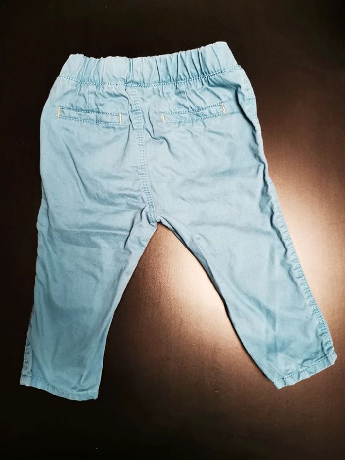 Pantalon toile 12 mois Obaïbi - photo numéro 2