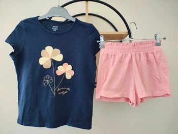 10 ans ensemble été teeshirt Kiabi et short