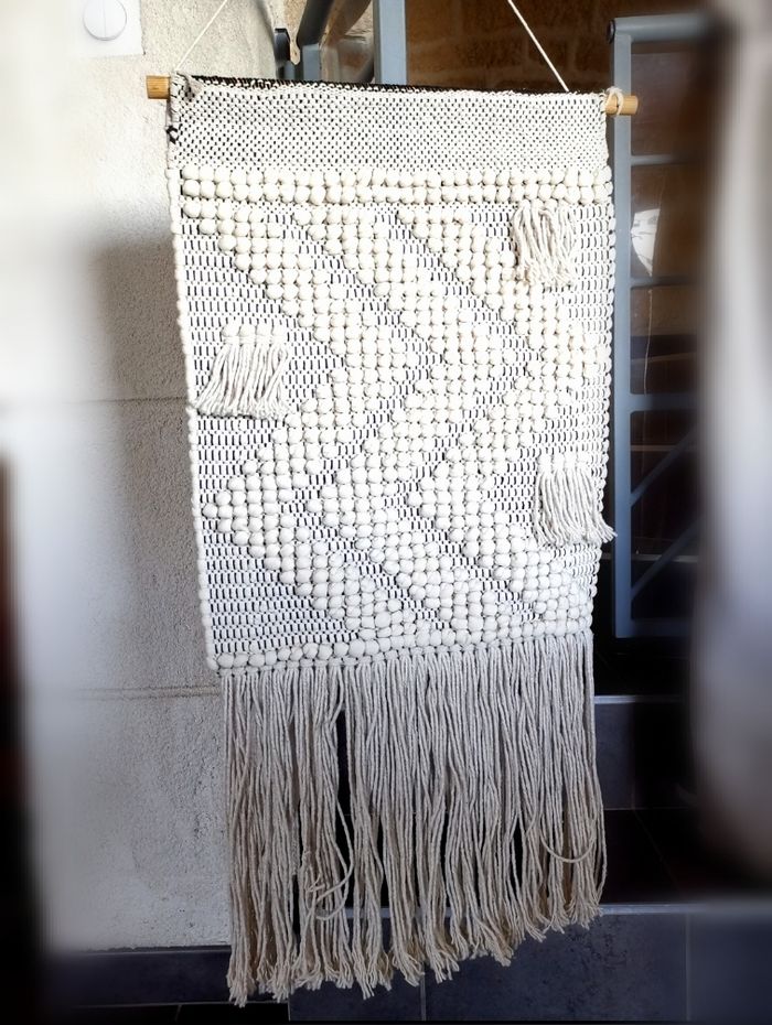 Macramé 3 modèles Tapisserie murale Bohémien