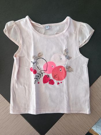 Tee shirt rose