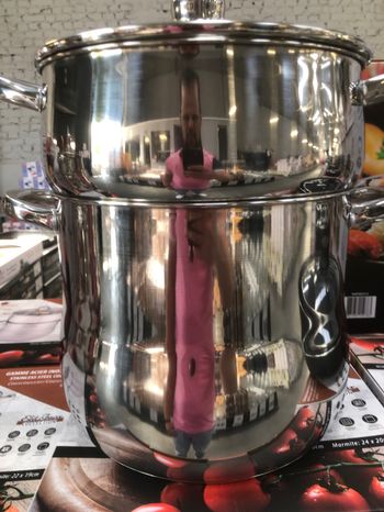 Couscousiere Napoleon neuf 24cm inox