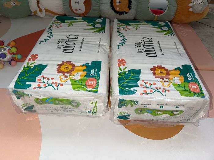 Lot de 2 paquets les petits culottés taille 3 - photo numéro 2