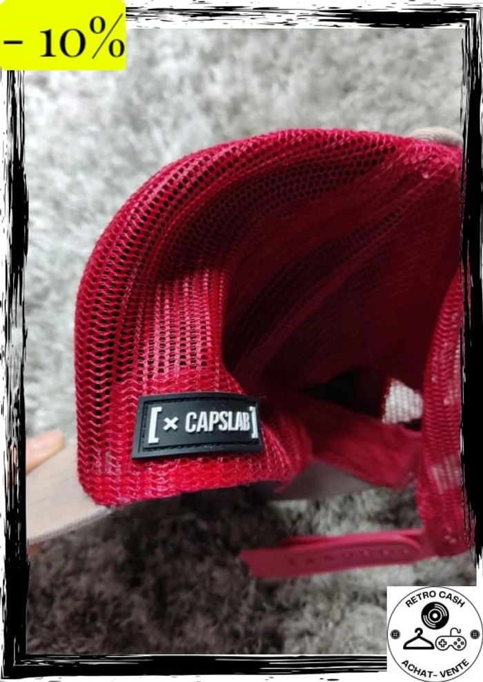 Casquette Luffy capslab one piece fermoir cassé - photo numéro 3