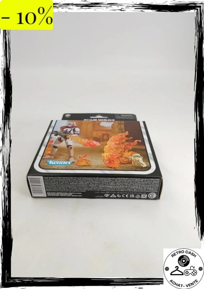 Hasbro Star Wars Kenner The Mandalorian 3,75 pouces incinérateur Trooper & Grogu - photo numéro 5