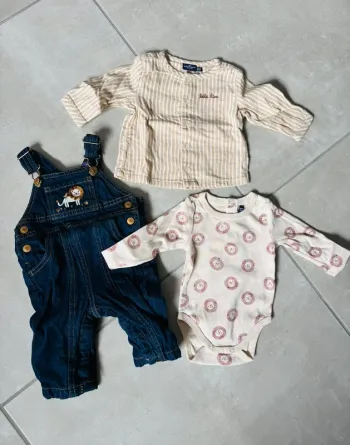 Magnifique ensemble Sergent Major lion 3 mois neuf