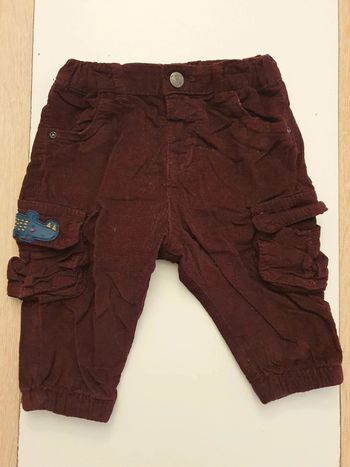 Pantalon en velours côtelé DPAM 6 mois 68cm