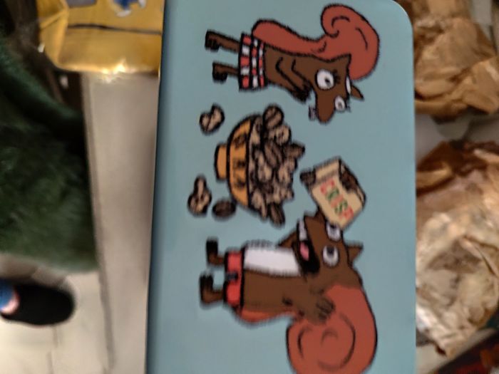 Boîte à céréales en métal