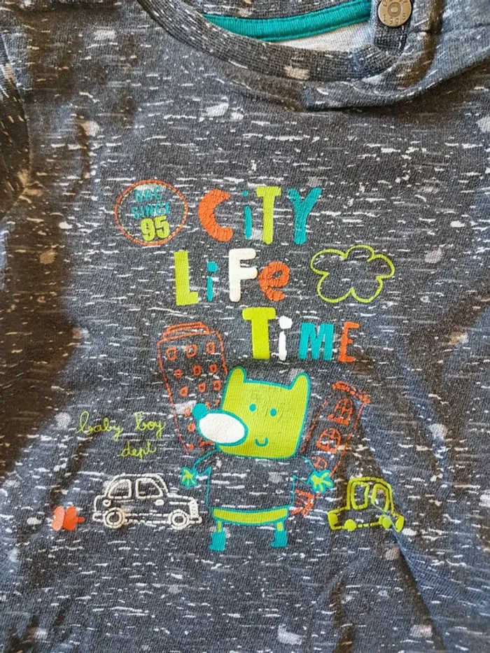 T shirt manches longues Orchestra 6 mois - photo numéro 2