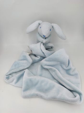 Grand doudou Plat Lapin Bleu Early Days