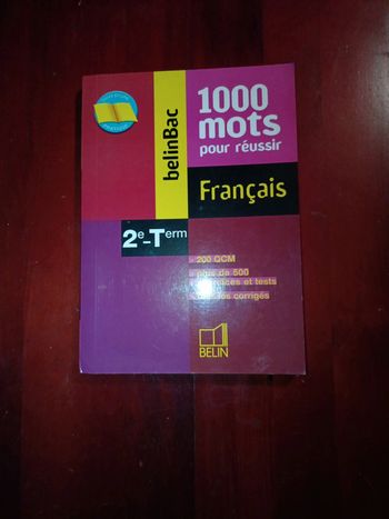 1000 mots pour réussir français