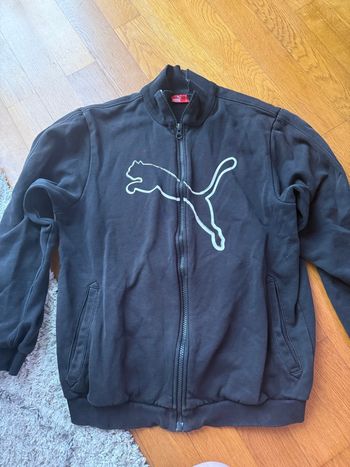 Gilet / Sweat Puma noir coton 