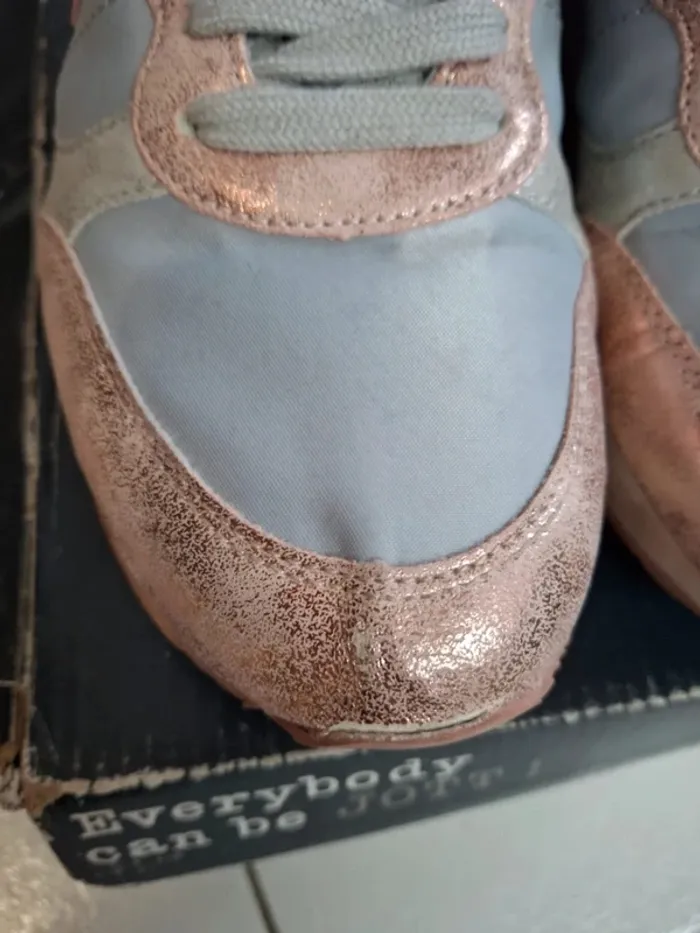 Baskets rose argenté jott taille 38 femme - photo numéro 6
