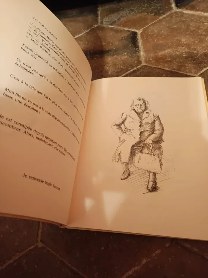 Livre mots pour maux traits pour traits - photo numéro 3