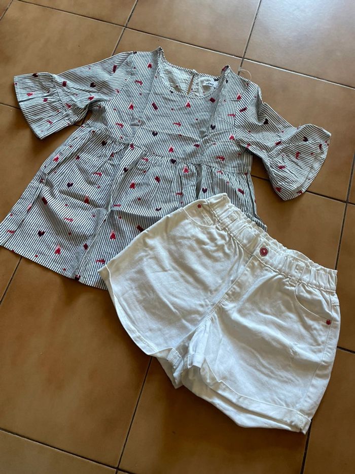 Lot short + chemise 12 ans - photo numéro 2