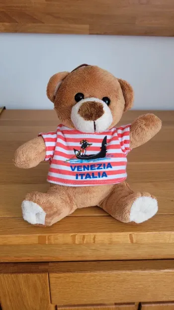 Teddy bear gondolier Venise