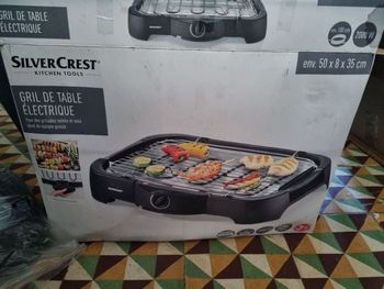 Gril de table électrique