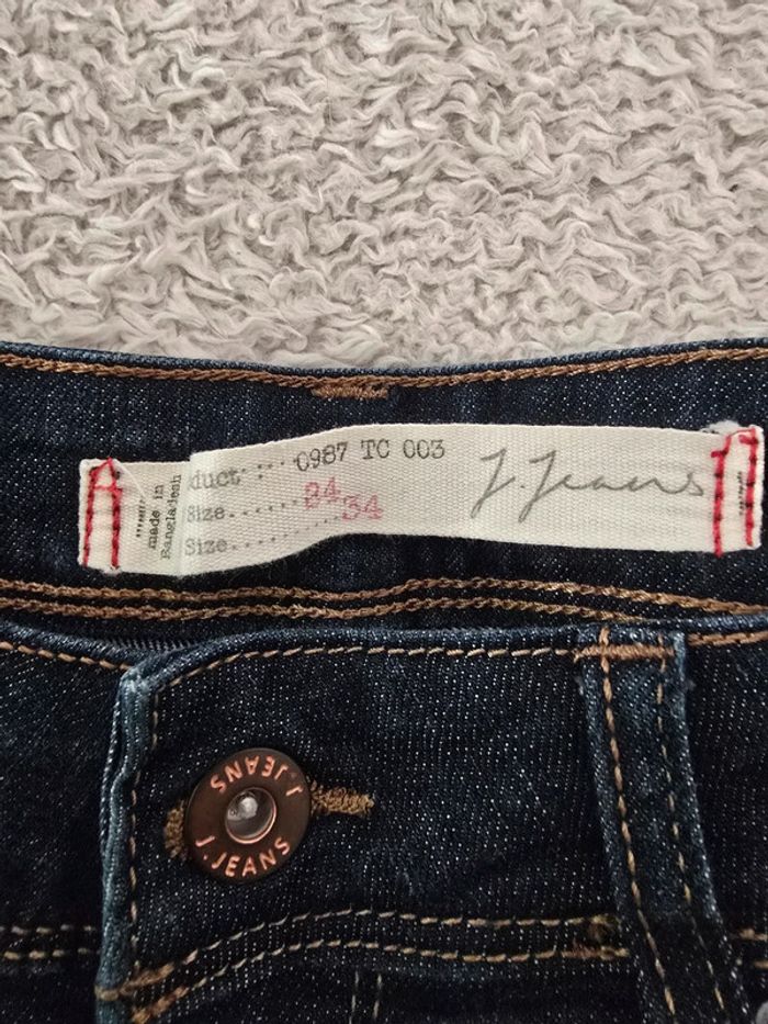 Short mini court en jeans taille basse 🍒Y2K vintage 2000🍒taille 36 - photo numéro 3