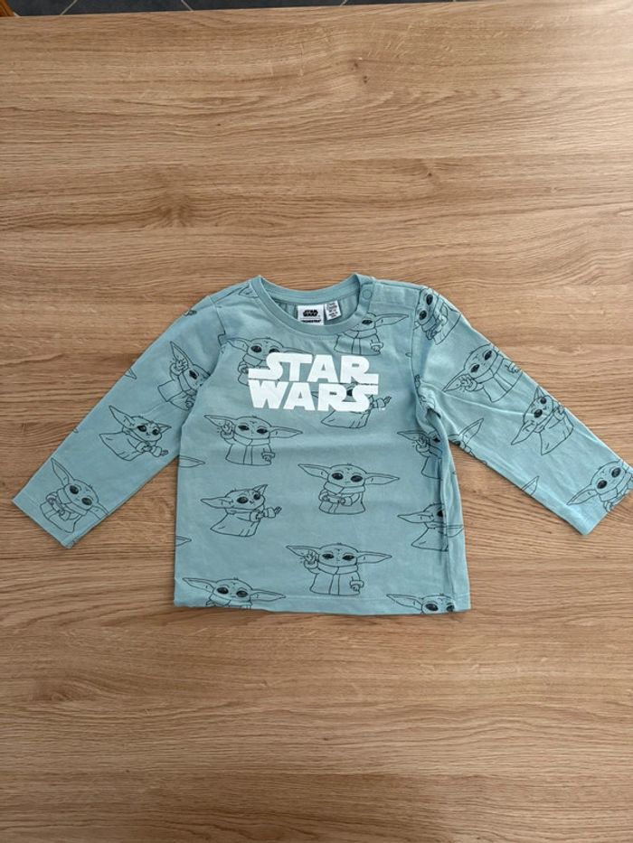 T-shirt manches longues coton Star Wars 23 mois