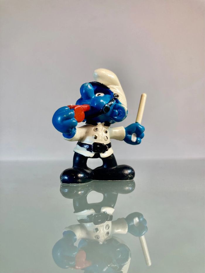 Lot 3 figurines Schtroumpfs Vintages - photo numéro 12