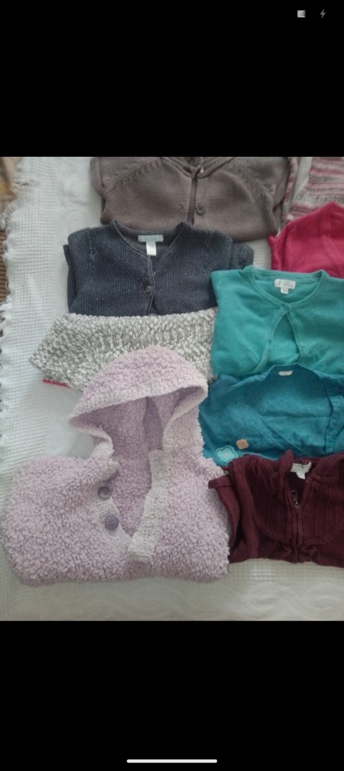 Gros lot gilet fille 18 mois - photo numéro 3
