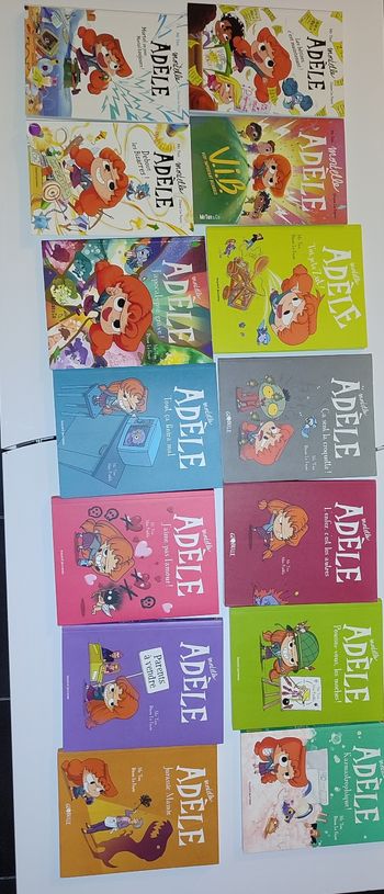 Livre mortelle Adèle 15€ les 4