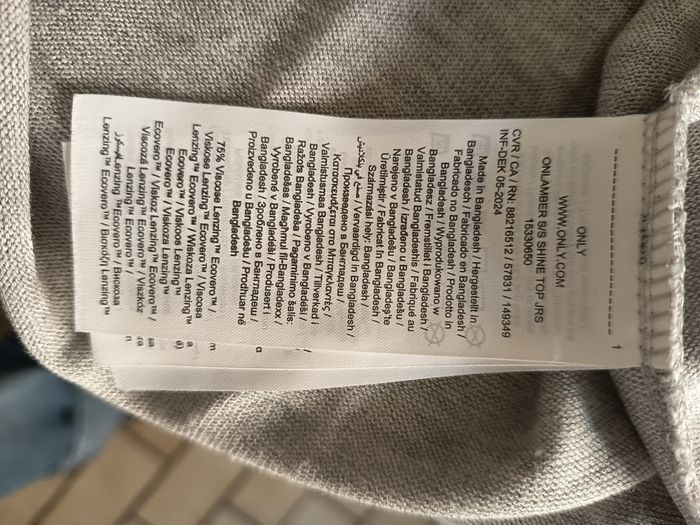 Haut gris pailleté only - photo numéro 4