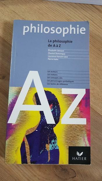 La philosophie de A à Z