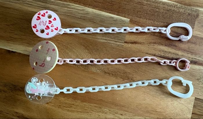 Lot de 3 attaches tutute