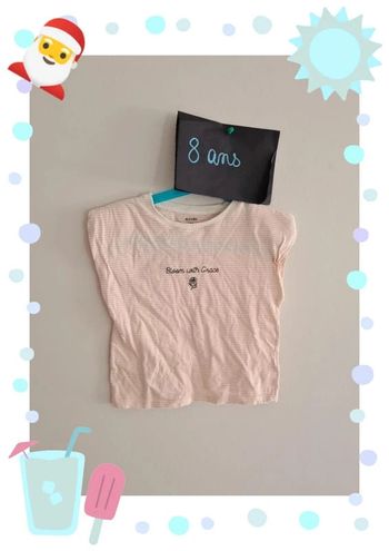 Tee shirt rayure 8 ans kiabi