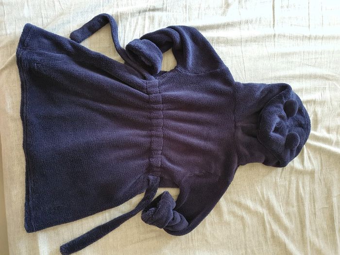 Robe de chambre bleu marine 3 ans - photo numéro 5