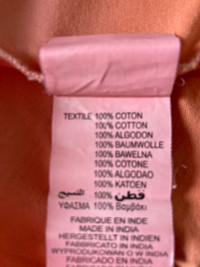 Tee-shirt brodé oiseaux et cerises taille 18 mois - photo numéro 5