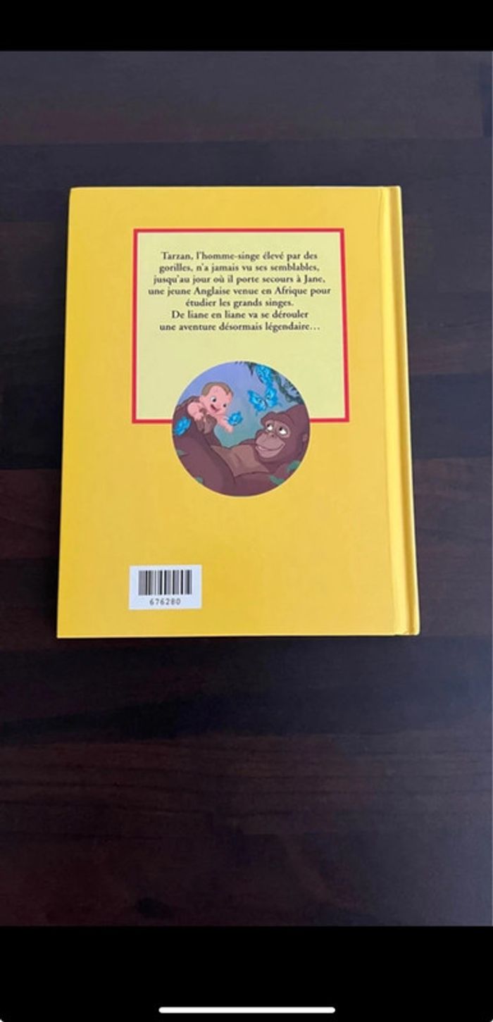 Tarzan Gros livre collection les classiques Disney 96 pages parfait état édition France loisirs - photo numéro 5