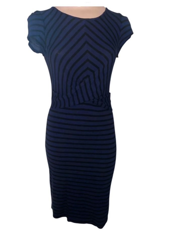 Robe - bleu et noir - Taille S - Envie de fraise - photo numéro 2