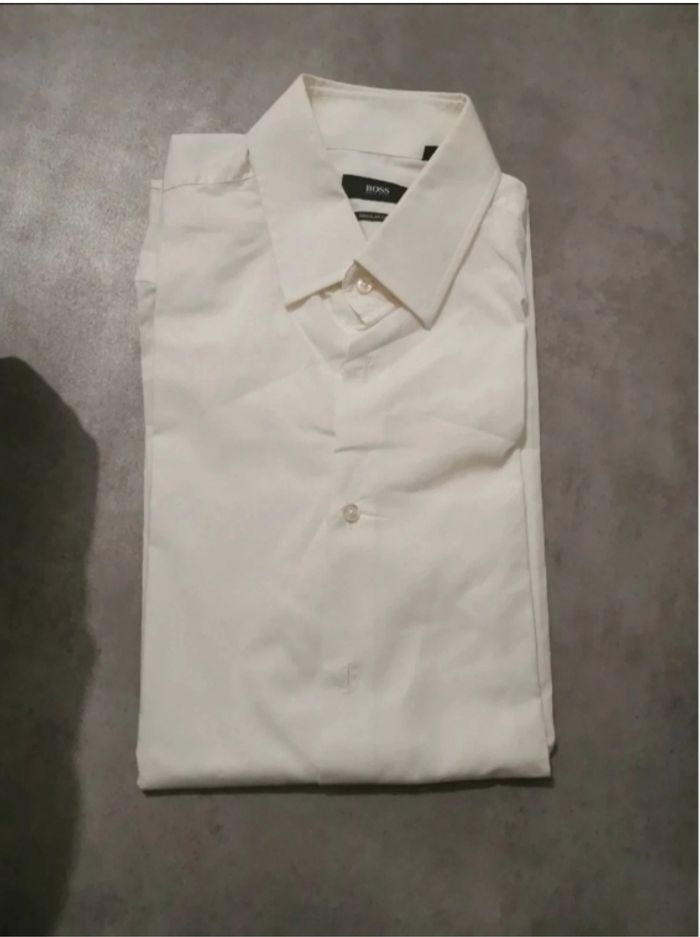 Chemise homme Hugo Boss Manches courtes - photo numéro 4