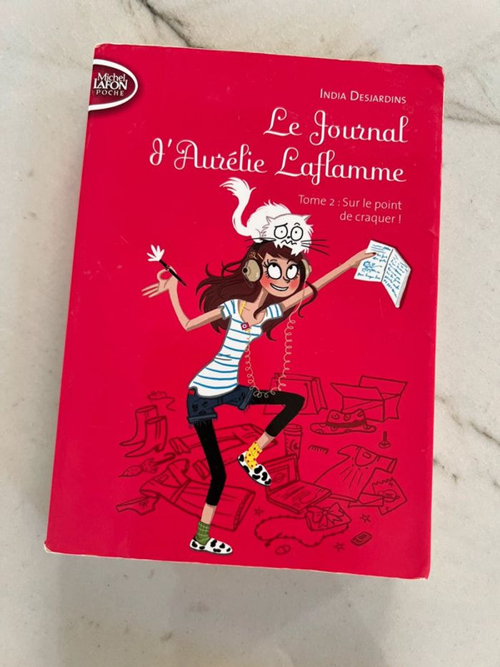 Livre « le journal d’aurelie laflamme » tome 2
