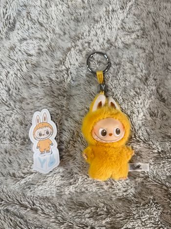 Popmart labubu pin for love lettre Y