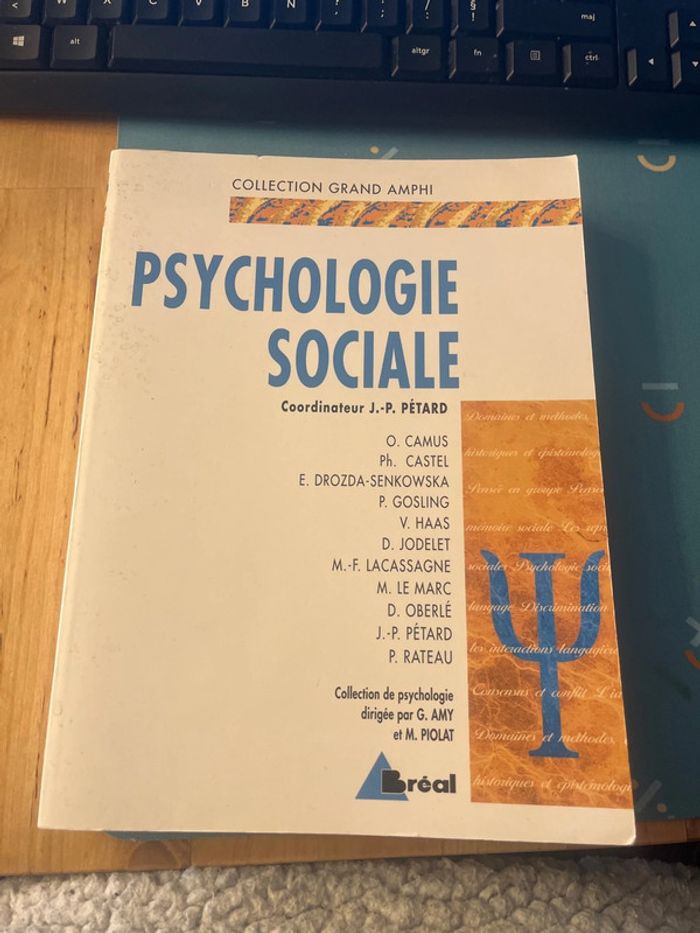 Psychologie sociale - collection grand amphi