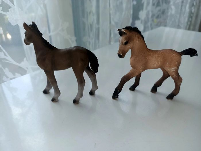 Lot de 9 chevaux et 5 poulains Schleich - photo numéro 7