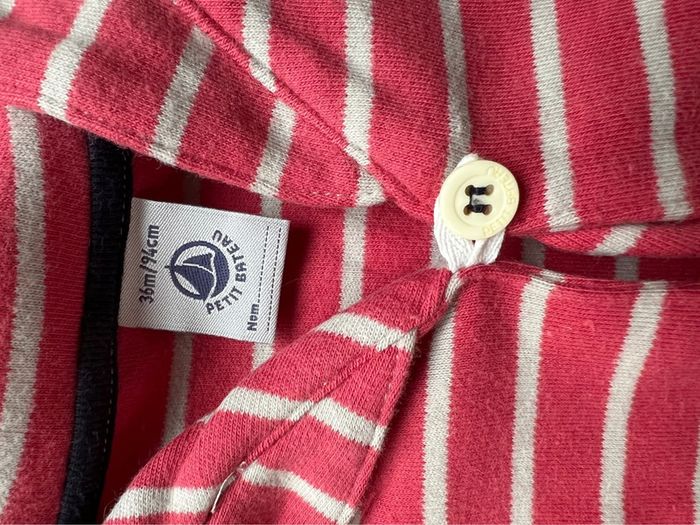 Ensemble robe et sweat petit bateau 36 mois très bon état - photo numéro 4