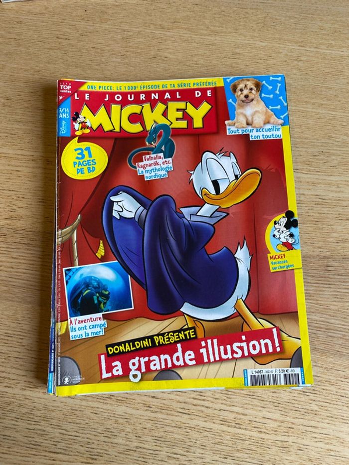 Lot de 8 Le journal de Mickey - photo numéro 5