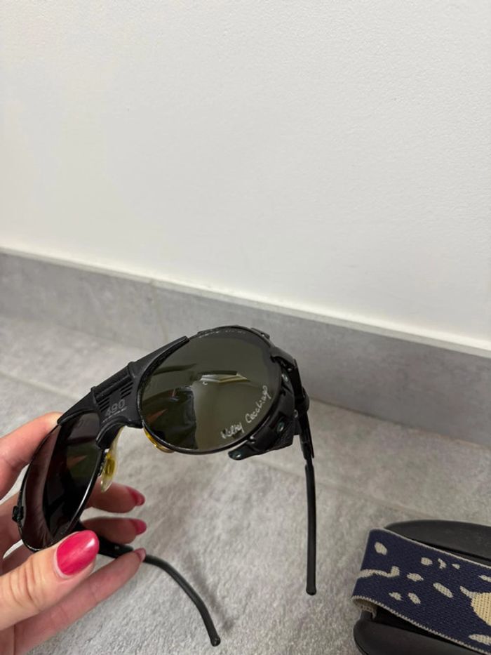 Lunettes de soleil d'alpinisme CEBE 490 4000 Walter Cecchinel avec verres + boucliers. - photo numéro 11