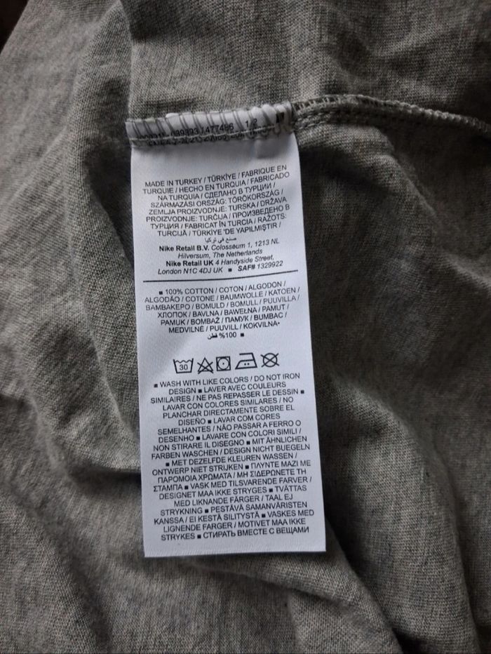 T-shirt Nike gris homme - photo numéro 8