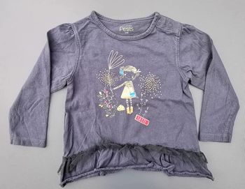 Tee-shirt ML 2 ans fille la compagnie des petits 