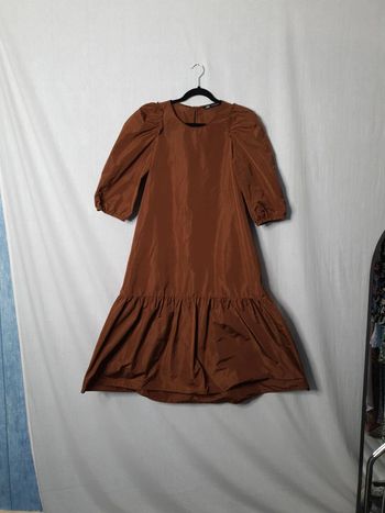 Robe marron zara